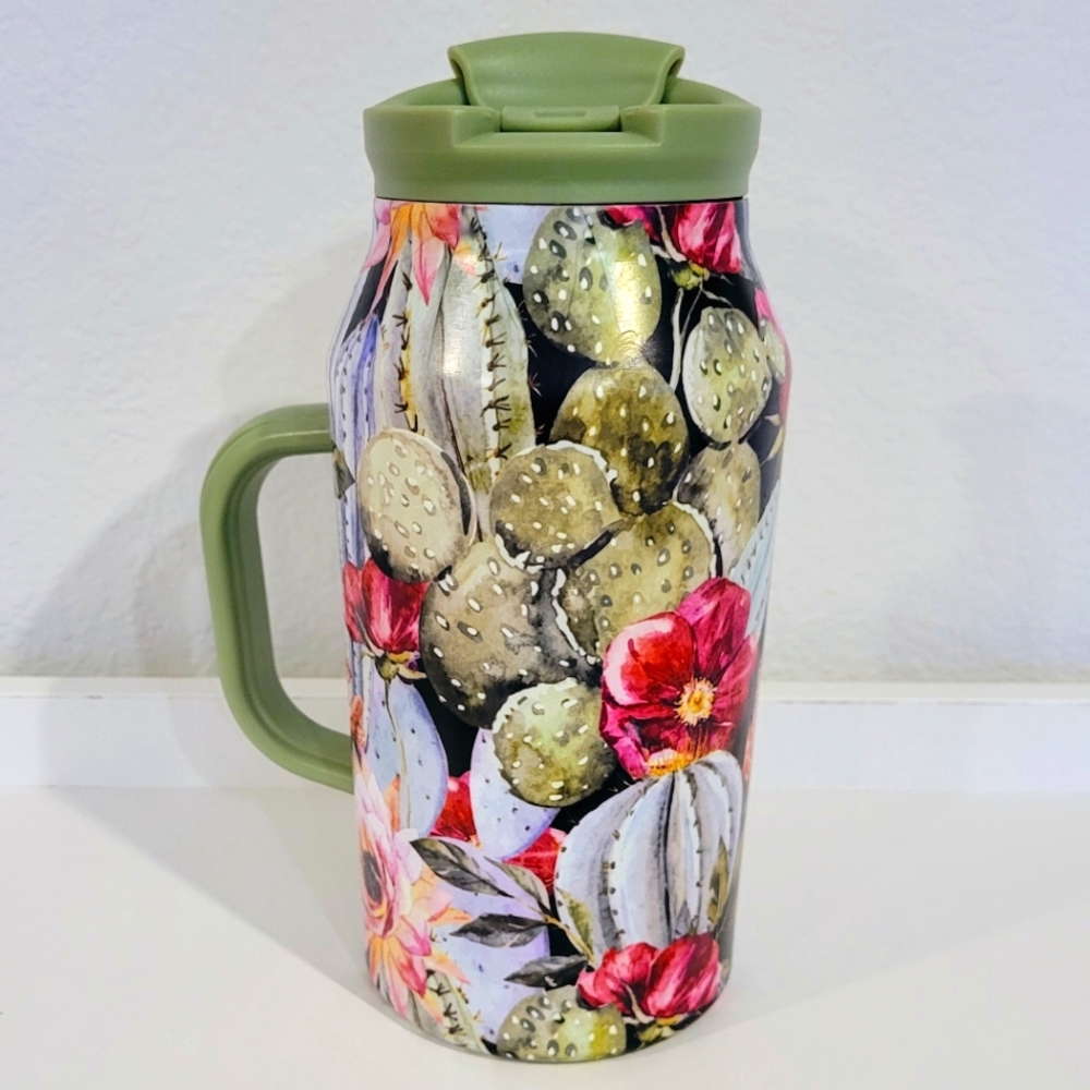 TAL cactus flower succulent tumbler